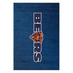 nfl chicago bears football team logo sport carpet area rug home decor gift cbw185