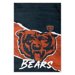 nfl chicago bears football team logo sport carpet area rug home decor gift cbw190