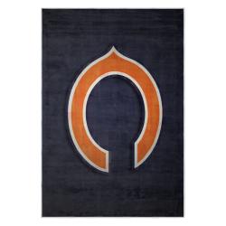 nfl chicago bears football team logo sport carpet area rug home decor gift cbw197