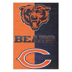 nfl chicago bears football team logo sport carpet area rug home decor gift cbw201
