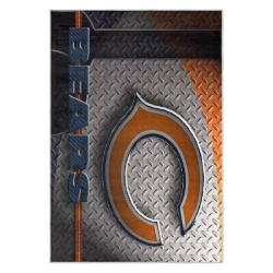 nfl chicago bears football team logo sport carpet area rug home decor gift cbw204