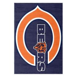 nfl chicago bears football team logo sport carpet area rug home decor gift cbw205