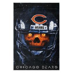 nfl chicago bears football team logo sport carpet area rug home decor gift cbw209