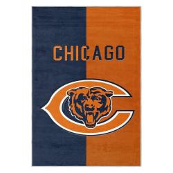 nfl chicago bears football team logo sport carpet area rug home decor gift cbw210