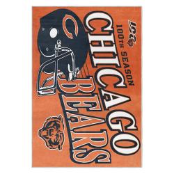 nfl chicago bears football team logo sport carpet area rug home decor gift cbw212