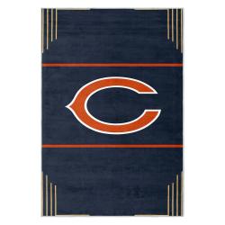 nfl chicago bears football team logo sport carpet area rug home decor gift cbw51