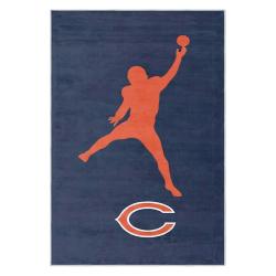 nfl chicago bears football team logo sport carpet area rug home decor gift cbw54