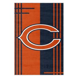 nfl chicago bears football team logo sport carpet area rug home decor gift cbw60