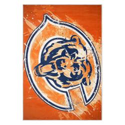 nfl chicago bears football team logo sport carpet area rug home decor gift cbw61