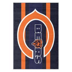 nfl chicago bears football team logo sport carpet area rug home decor gift cbw65