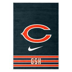 nfl chicago bears football team logo sport carpet area rug home decor gift cbw75