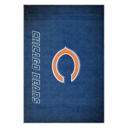 nfl chicago bears football team logo sport carpet area rug home decor gift cbw85