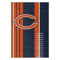 nfl chicago bears football team logo sport carpet area rug home decor gift cbw86