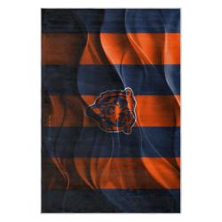 nfl chicago bears football team logo sport carpet area rug home decor gift cbw94