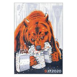 nfl chicago bears football team logo sport carpet area rug home decor gift cbw96
