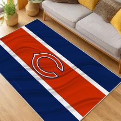 NFL Chicago Bears football Team Logo Sport Carpet Area Rug Home Decor Gift CBW109