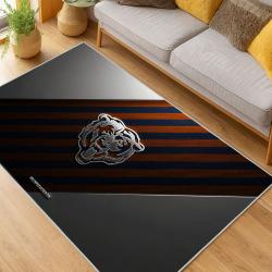 NFL Chicago Bears football Team Logo Sport Carpet Area Rug Home Decor Gift CBW115