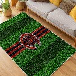 NFL Chicago Bears football Team Logo Sport Carpet Area Rug Home Decor Gift CBW122
