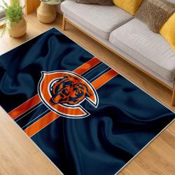 NFL Chicago Bears football Team Logo Sport Carpet Area Rug Home Decor Gift CBW132