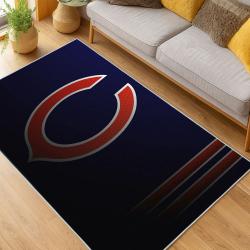 NFL Chicago Bears football Team Logo Sport Carpet Area Rug Home Decor Gift CBW137
