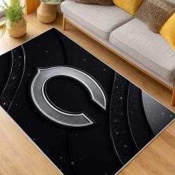 NFL Chicago Bears football Team Logo Sport Carpet Area Rug Home Decor Gift CBW138