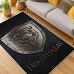 nfl chicago bears football team logo sport carpet area rug home decor living room cbw139
