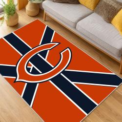 NFL Chicago Bears football Team Logo Sport Carpet Area Rug Home Decor Gift CBW160