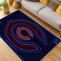 NFL Chicago Bears football Team Logo Sport Carpet Area Rug Home Decor Gift CBW169