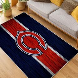NFL Chicago Bears football Team Logo Sport Carpet Area Rug Home Decor Gift CBW200