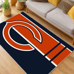 NFL Chicago Bears football Team Logo Sport Carpet Area Rug Home Decor Gift CBW202