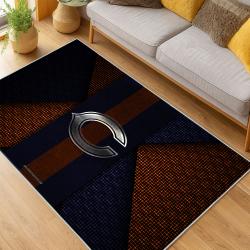 NFL Chicago Bears football Team Logo Sport Carpet Area Rug Home Decor Gift CBW206