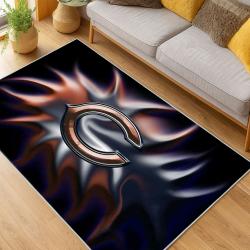 NFL Chicago Bears football Team Logo Sport Carpet Area Rug Home Decor Gift CBW45