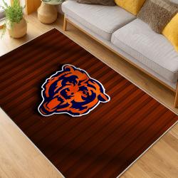 NFL Chicago Bears football Team Logo Sport Carpet Area Rug Home Decor Gift CBW47