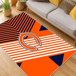 NFL Chicago Bears football Team Logo Sport Carpet Area Rug Home Decor Gift CBW55