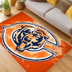 NFL Chicago Bears football Team Logo Sport Carpet Area Rug Home Decor Gift CBW61