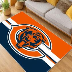 NFL Chicago Bears football Team Logo Sport Carpet Area Rug Home Decor Gift CBW71