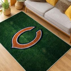 NFL Chicago Bears football Team Logo Sport Carpet Area Rug Home Decor Gift CBW73