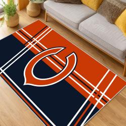NFL Chicago Bears football Team Logo Sport Carpet Area Rug Home Decor Gift CBW80