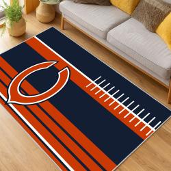 NFL Chicago Bears football Team Logo Sport Carpet Area Rug Home Decor Gift CBW86