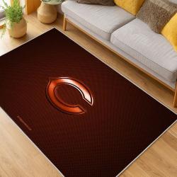 NFL Chicago Bears football Team Logo Sport Carpet Area Rug Home Decor Gift CBW87