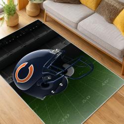 NFL Chicago Bears football Team Logo Sport Carpet Area Rug Home Decor Gift CBW88
