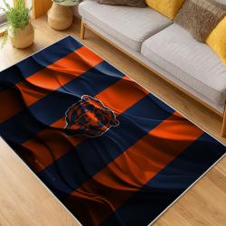 NFL Chicago Bears football Team Logo Sport Carpet Area Rug Home Decor Gift CBW94