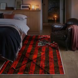 nfl cleveland browns area rug non slip football carpet home decor gift idea for fans bedroom clb153