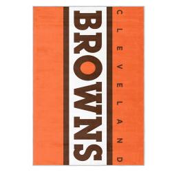nfl cleveland browns area rug non slip football carpet home decor gift idea for fans clb102