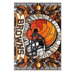nfl cleveland browns area rug non slip football carpet home decor gift idea for fans clb105