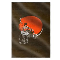 nfl cleveland browns area rug non slip football carpet home decor gift idea for fans clb106