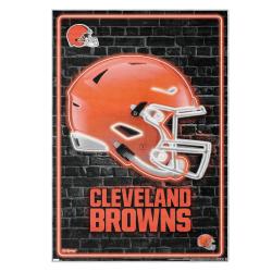 nfl cleveland browns area rug non slip football carpet home decor gift idea for fans clb125