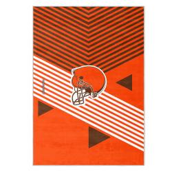nfl cleveland browns area rug non slip football carpet home decor gift idea for fans clb135