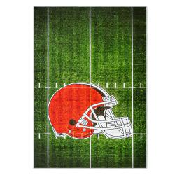 nfl cleveland browns area rug non slip football carpet home decor gift idea for fans clb138