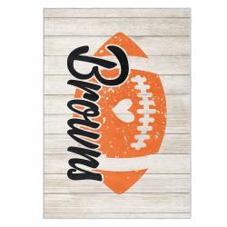 nfl cleveland browns area rug non slip football carpet home decor gift idea for fans clb146